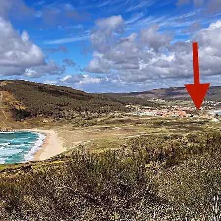 Apartamento Av.Galicia Playa Finisterre Extérieur photo