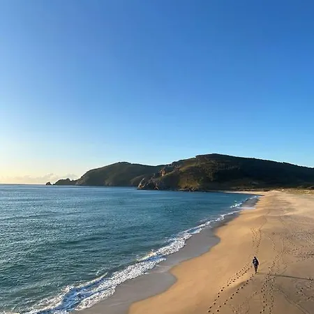 Apartamento Av.Galicia Playa Finisterre Extérieur photo